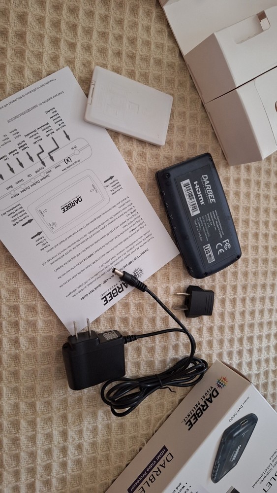 Darbee Visual Presence Darblet HDMI Video Processor Model DVP5000