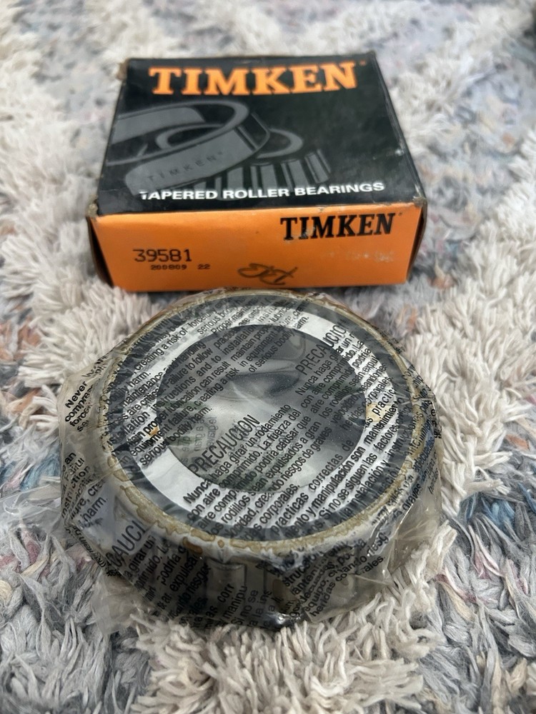 Timken 39581 Tapered Roller Bearing
