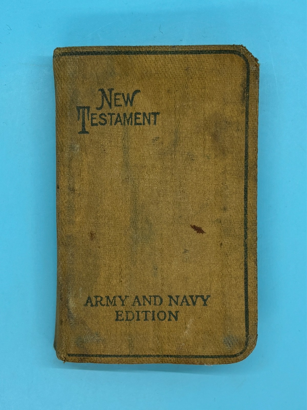1917 New Testament Pocket Bible Army and Navy Edition
