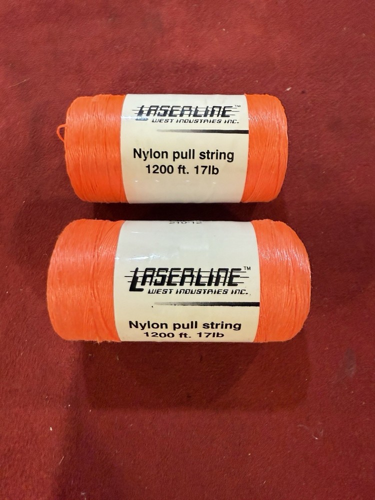 LaserLine 1200' 17LB Replacement Pull String [2 Pack] West Industries