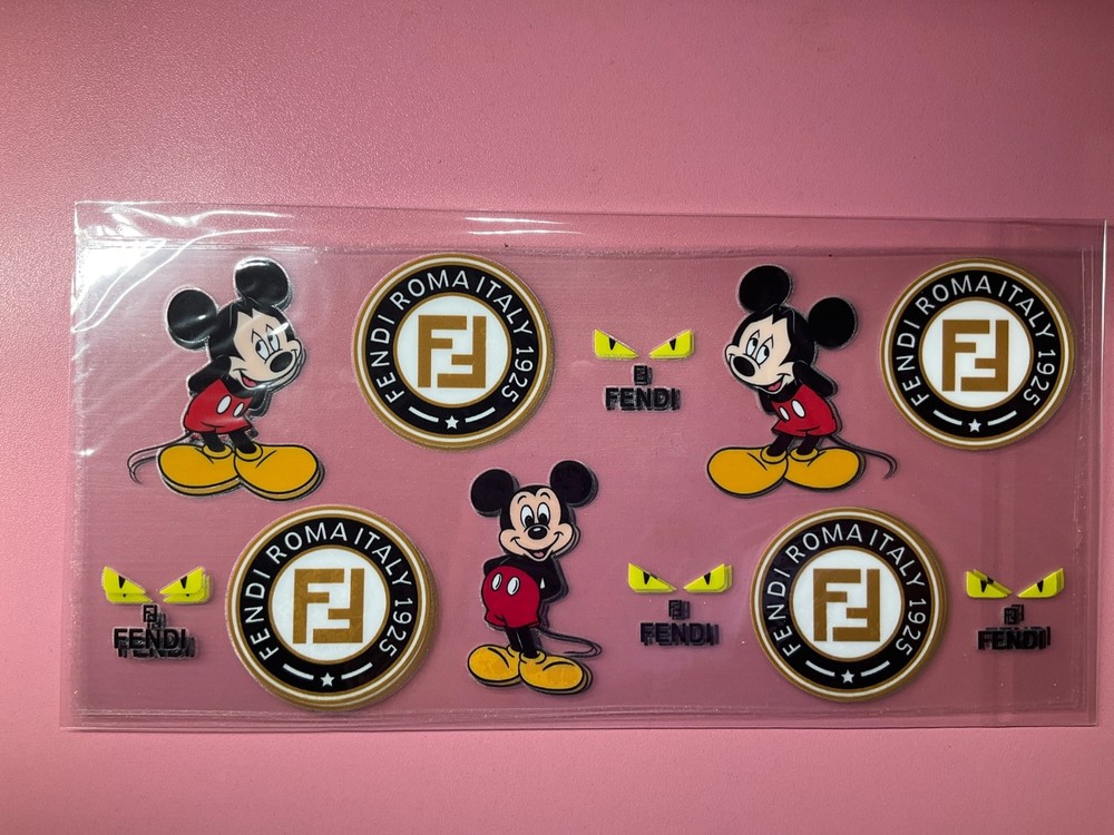 UvDtf Mickey&Minnie Theme Wraps