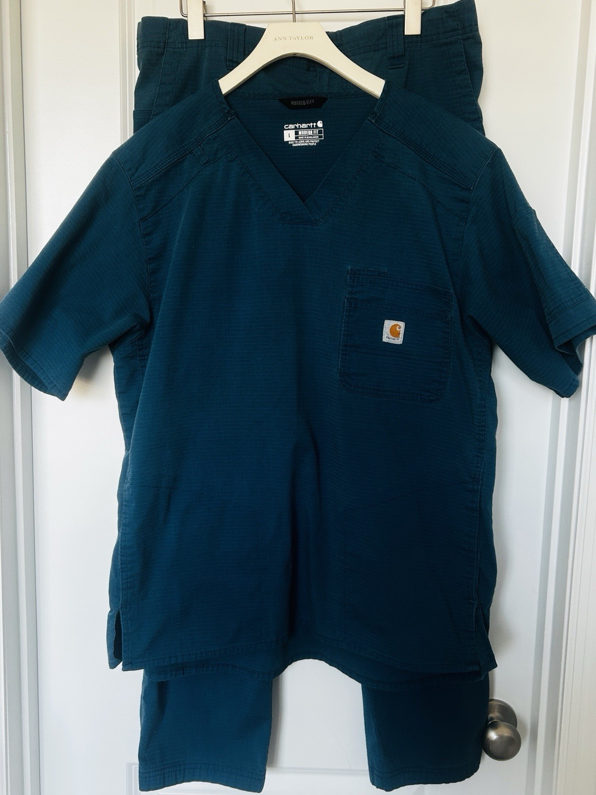 Men’s Carhartt Rugged Flex Modern Fit Scrub Pants and Top