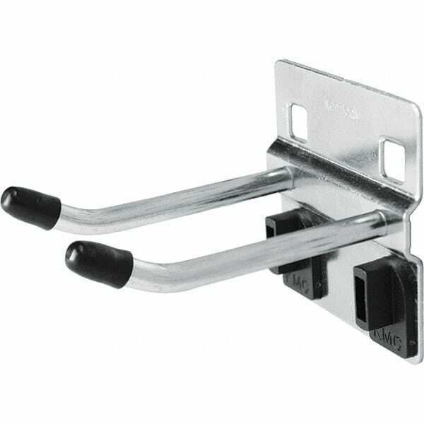 Kennedy 2" Long Double Angled End Pegboard Hook Steel