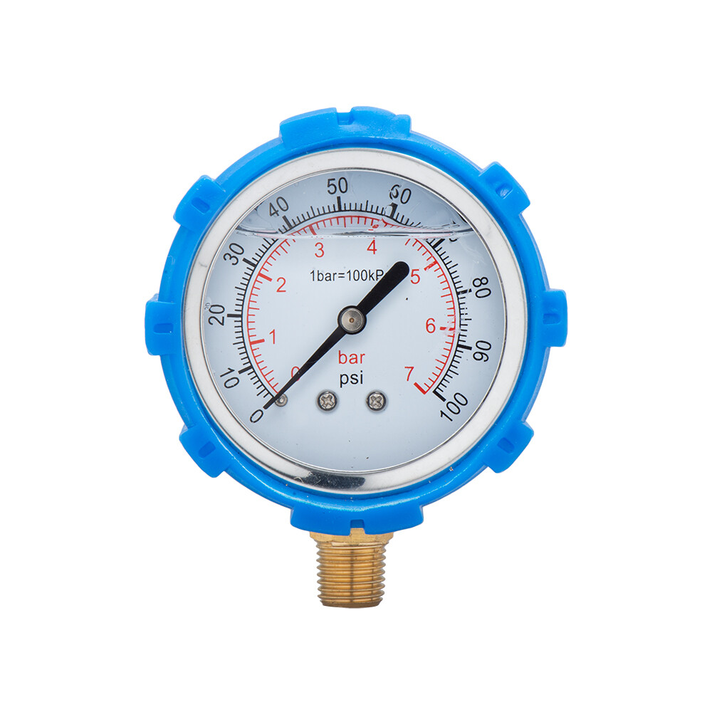 For Ford Powerstroke 6.0L 7.3L Fuel Oil Pressure Mechanical Gauge Test Tool Kit