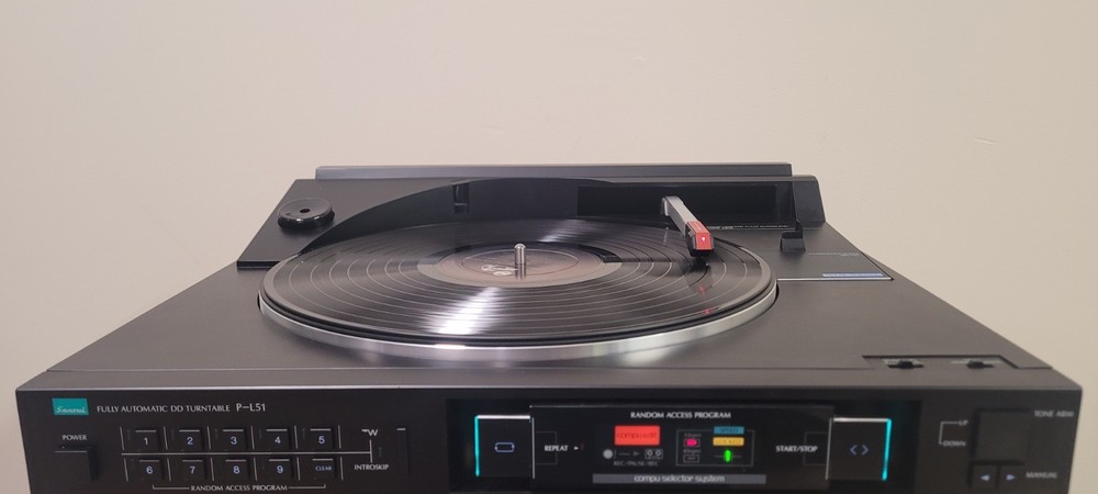 Sansui P-L51 Computerized Linear Tracking Turntable Automatic with New Stylus.