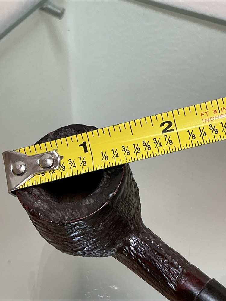 Rustic Grain Briar Italy Smoking Pipe