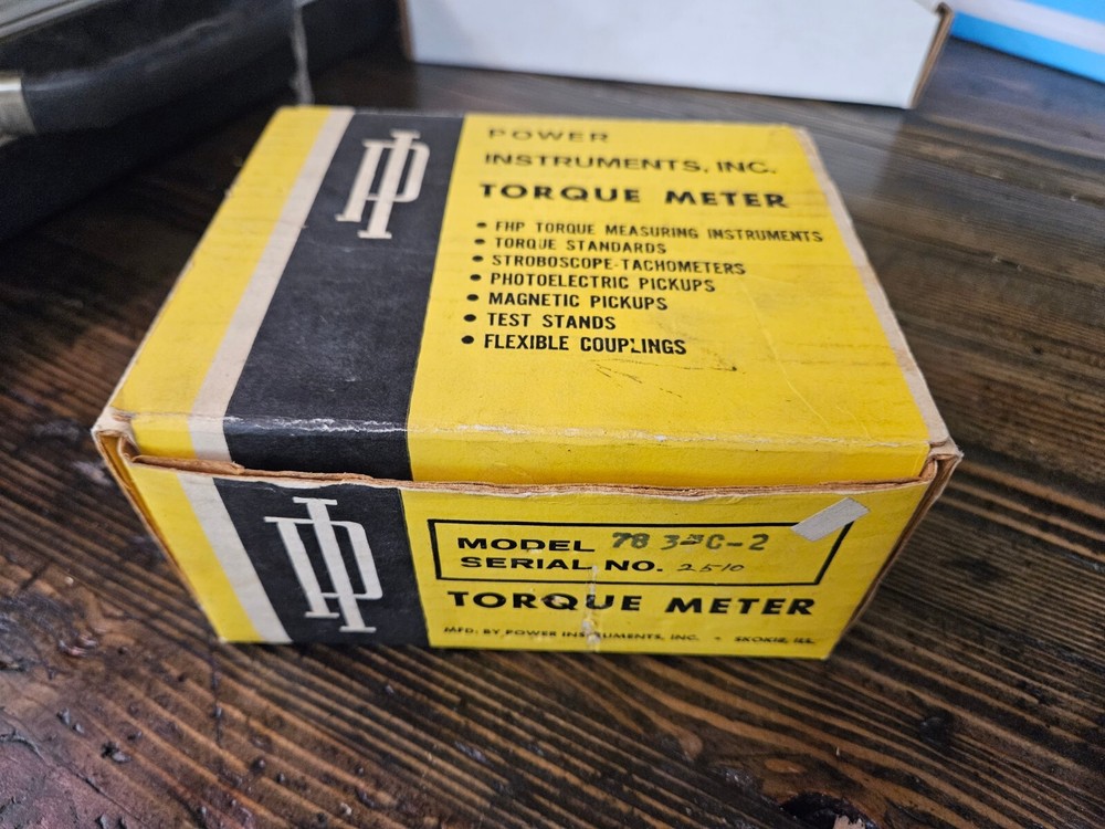 Power Instrument Torquemeter 783 (78 3-C-2)