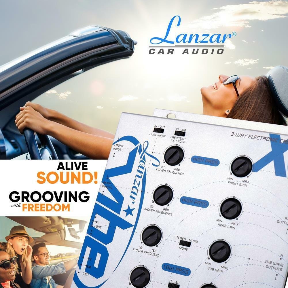 New VIBEX6 Vibe 3 Way Electronic Crossover Network w/Remote Subwoofer Control