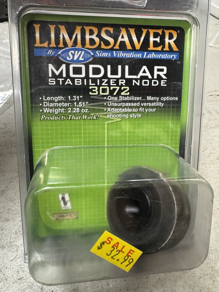 Limbsaver SVL Modular Stabilizer Node 2.28 oz Weight #3072