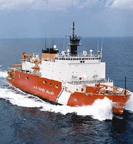 Address Labels - US Coast Guard - Icebreaker