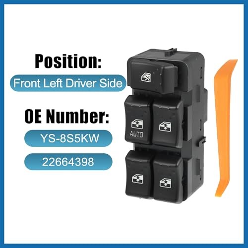 Front Left Driver Side Power Window Master Control Switch YS-8S5KW 22664398