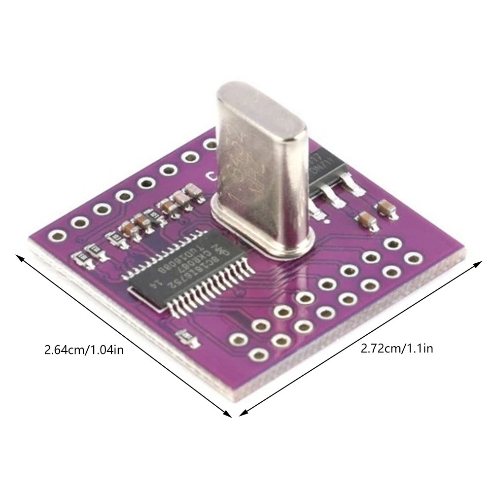 MCU-752 SC16IS752 I2C/SPI Bus Interface to Dual Channel UART Conversion Module