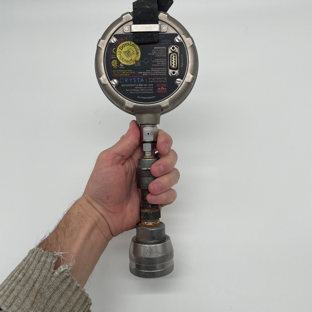 Crystal Engineering XP2i 5000 PSI Digital Test Gauge DataLoggerXP Enabled