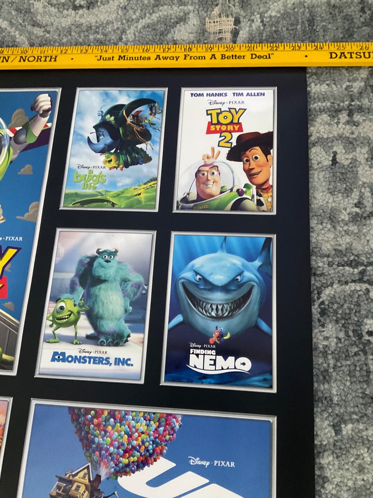 PIXAR disney 10 movie poster Toy Story Finding Nemo Incredibles Up a Bugs Life