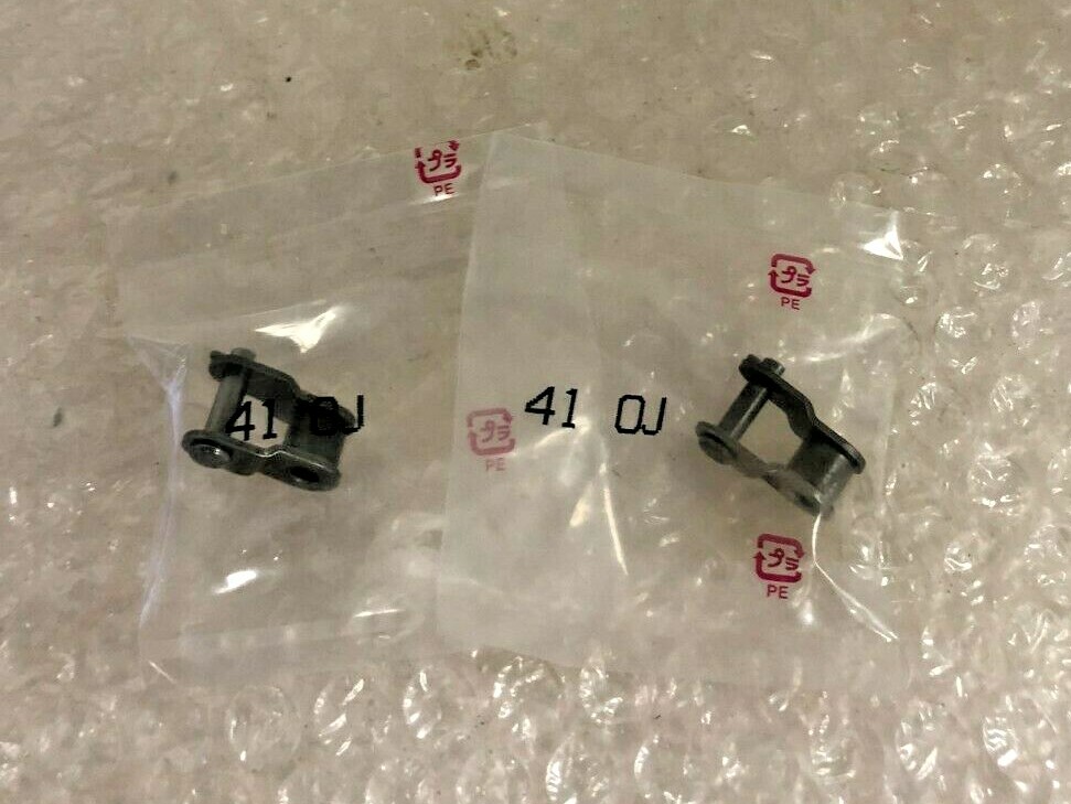 (2) New  Chain Connecting Offset Half Link Size 41  0J