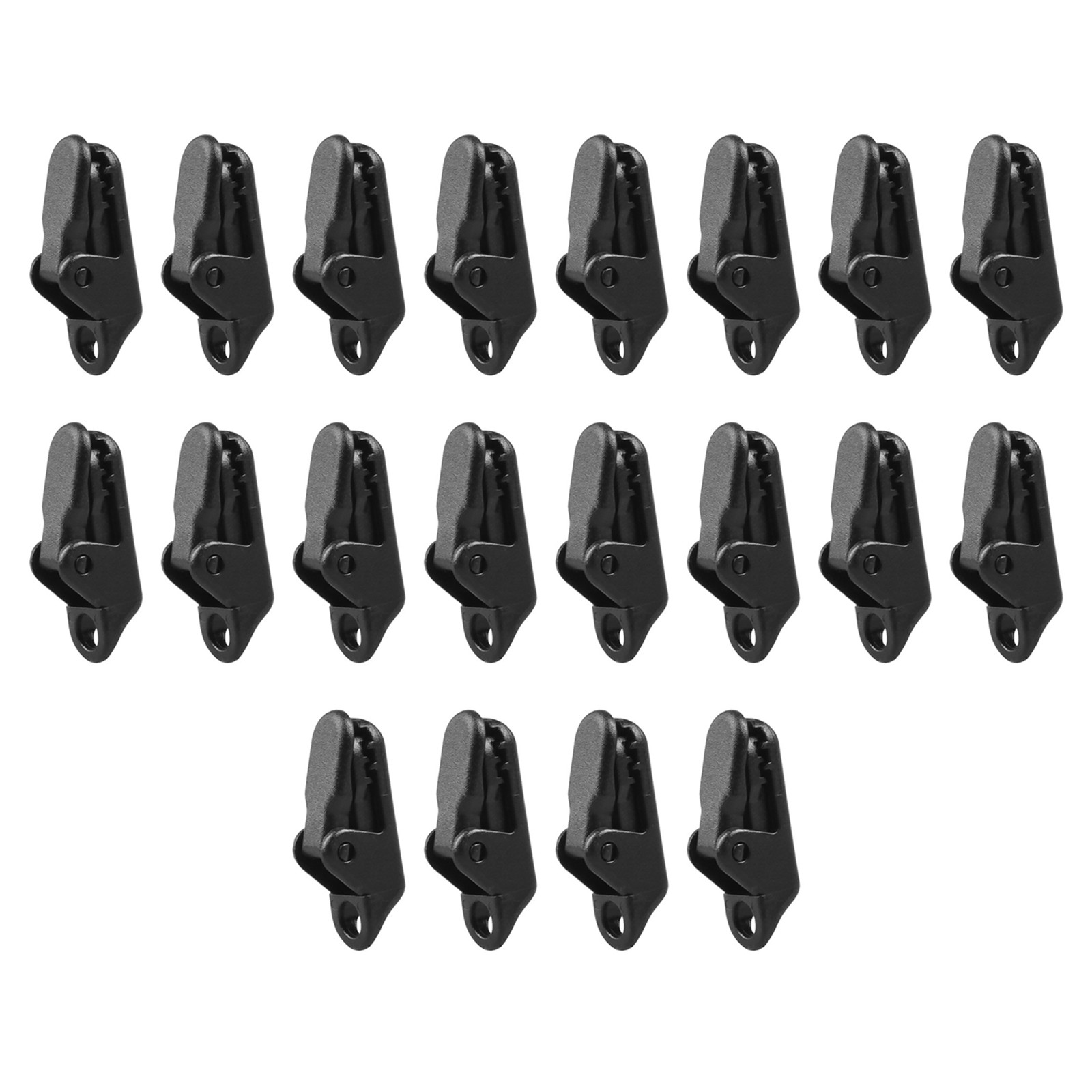 20Pack Outdoor Camping Tent Awning Tarp Alligator Clip Clamp Gripper Fixed Clips