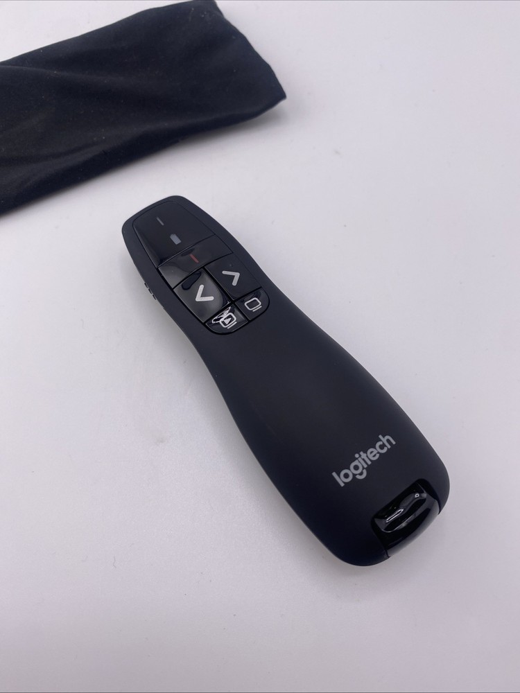 Logitech Wireless Presenter Laser Presentation Remote Clicker R400