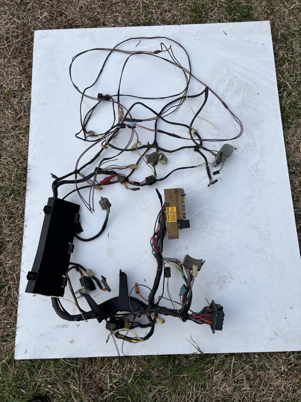 1972-1989 Dodge Ram D150 Under dash Wiring Slant 6/ Manual/ Heat Only