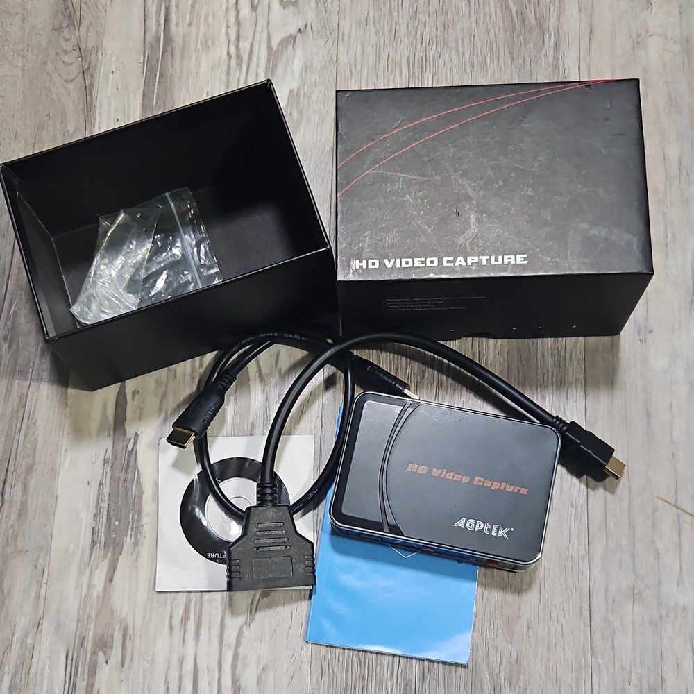 AGPTEK HD Video Capture Device External HDMI USB Digital Format