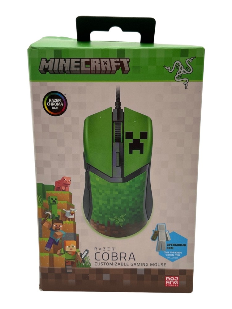 Razer Cobra Wired Gaming Mouse Minecraft