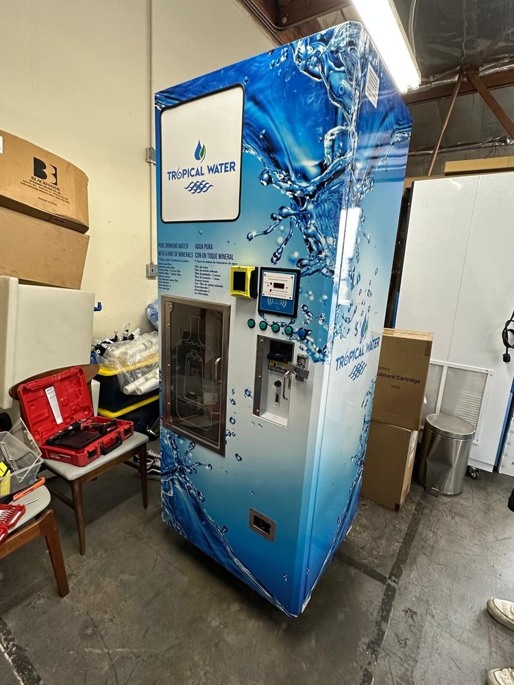Vending Machine, Purified Water Vending Machine