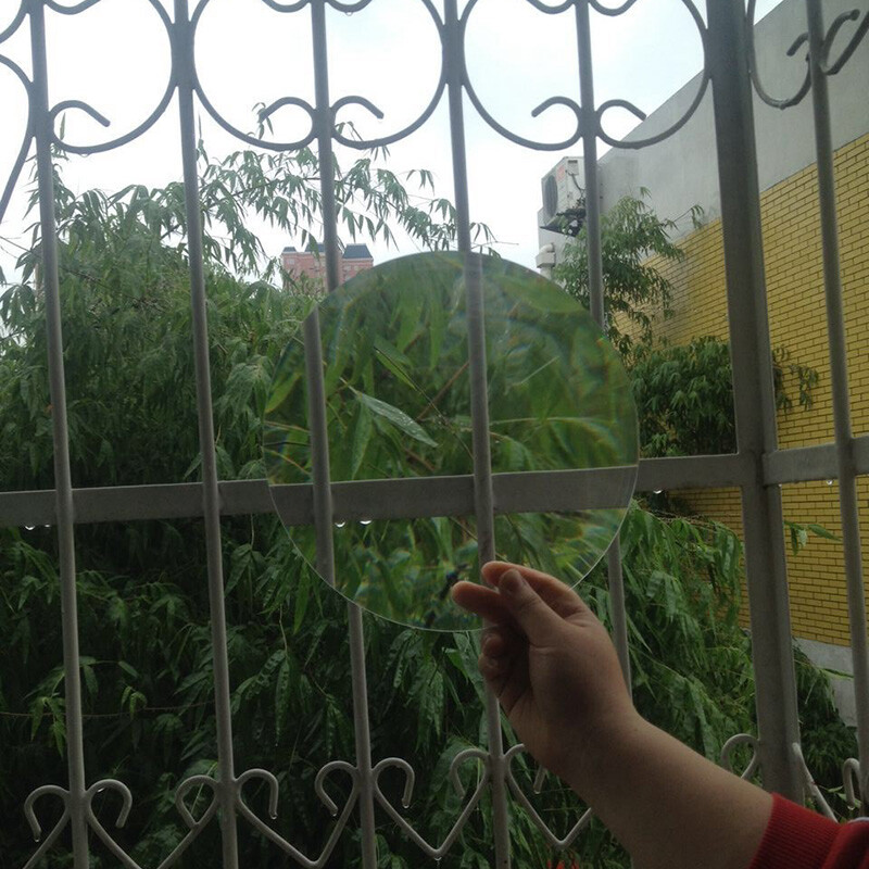 Dia. 300mm Focal 400mm PMMA Fresnel Lens Optical Solar Concentrator Magnifier