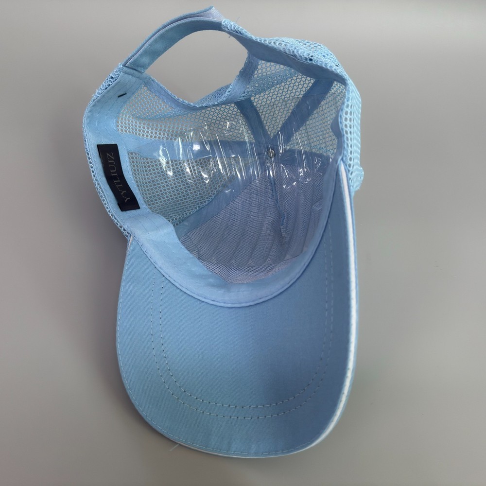 YYTLIUJZ Hats, Structured Front Panel Mesh Back Hat with Adjustable Closure