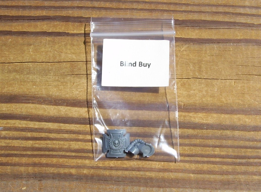 40K Space Marines Terminator OLD Assault Squad Storm Shield Bits 1 Blind Buy OOP
