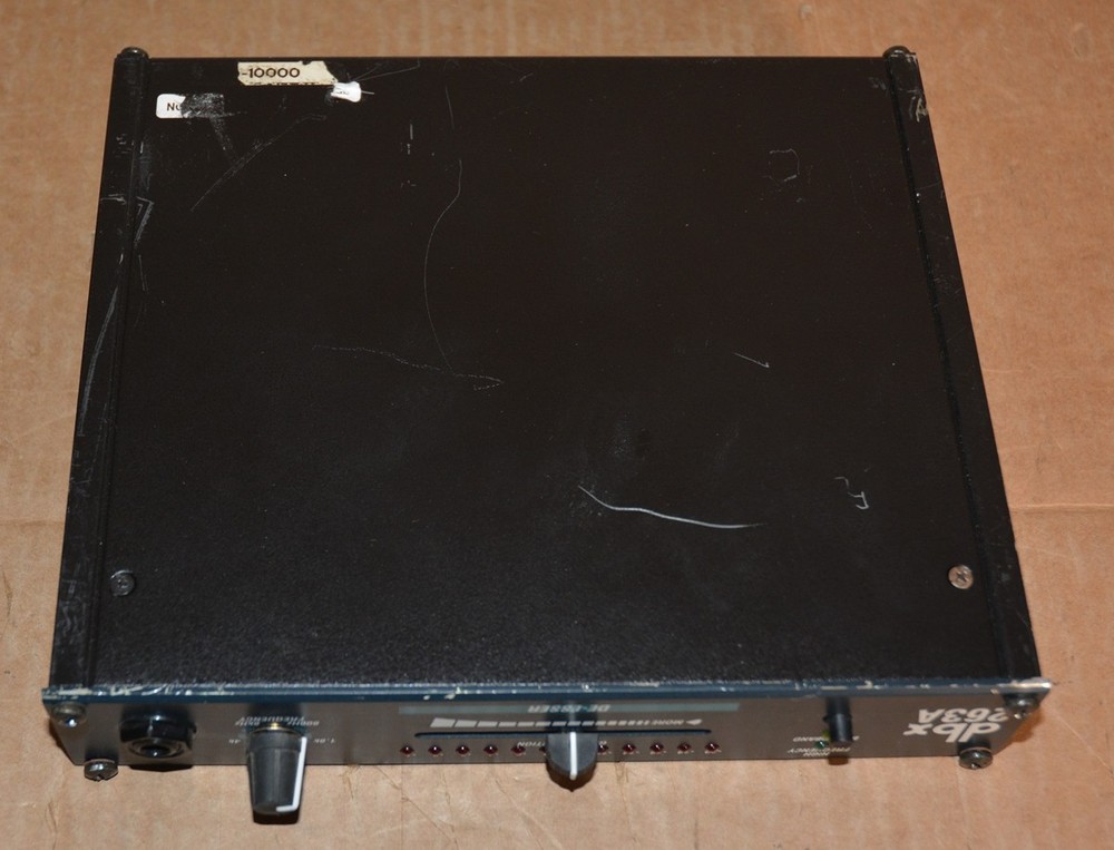 DBX 263A De-Esser Deesser De-S Studio Dynamic Audio Signal Processor 263
