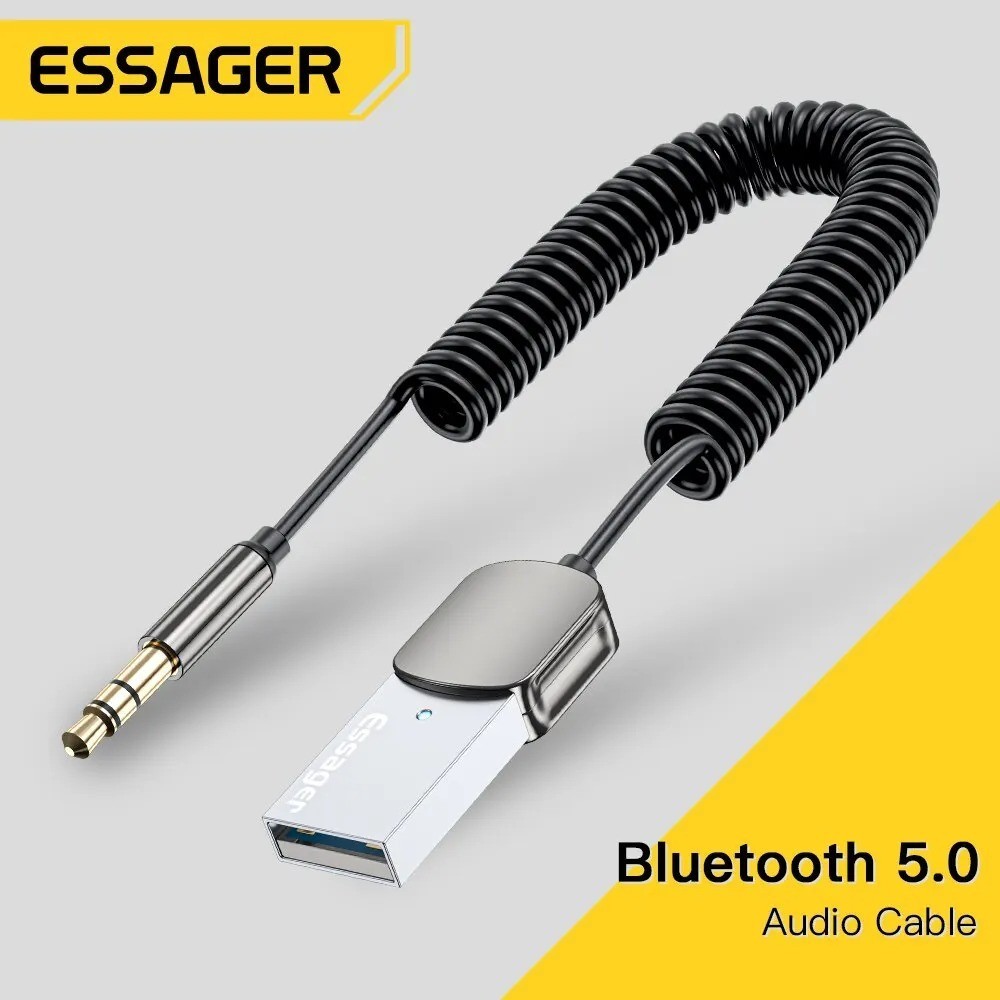 Auxiliar USB Bluetooth Para Auto phone Android 3.5 de Transmisor Plug N Play
