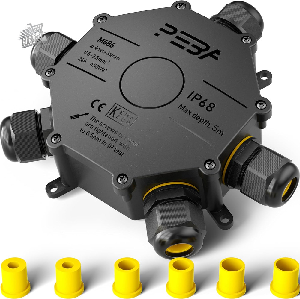 ® IP68 waterproof junction box, waterproof bypass boxes, bag