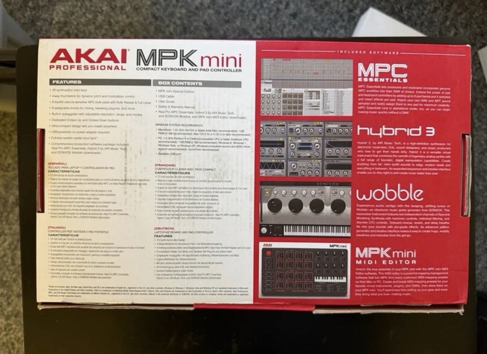 Akai Professional MPK mini Special Edition 25-Key Synth USB MIDI Controller