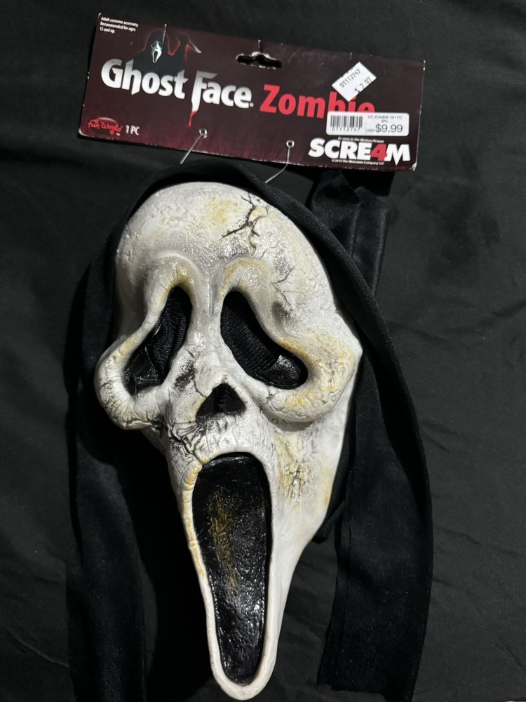 Scream 4 Ghost Face Zombie Mask 2011 Funworld