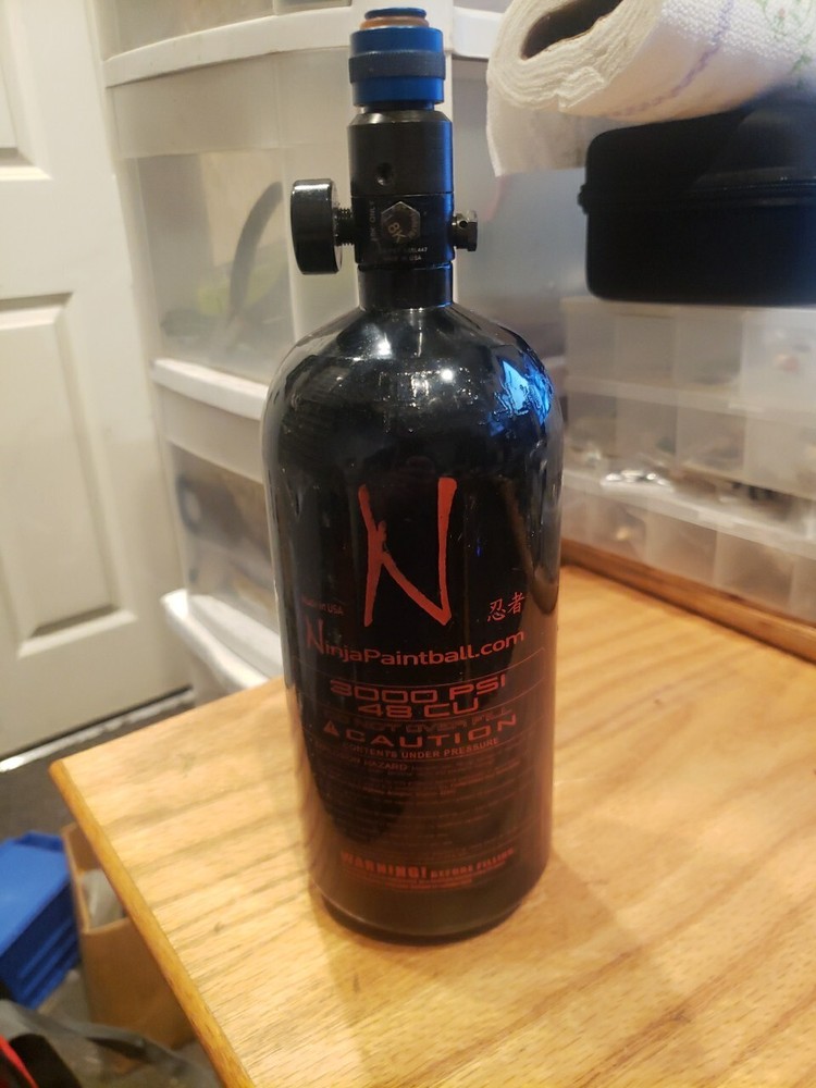 Ninja Compressed Air Tank w/ Adjustable Regulator - 48/3000