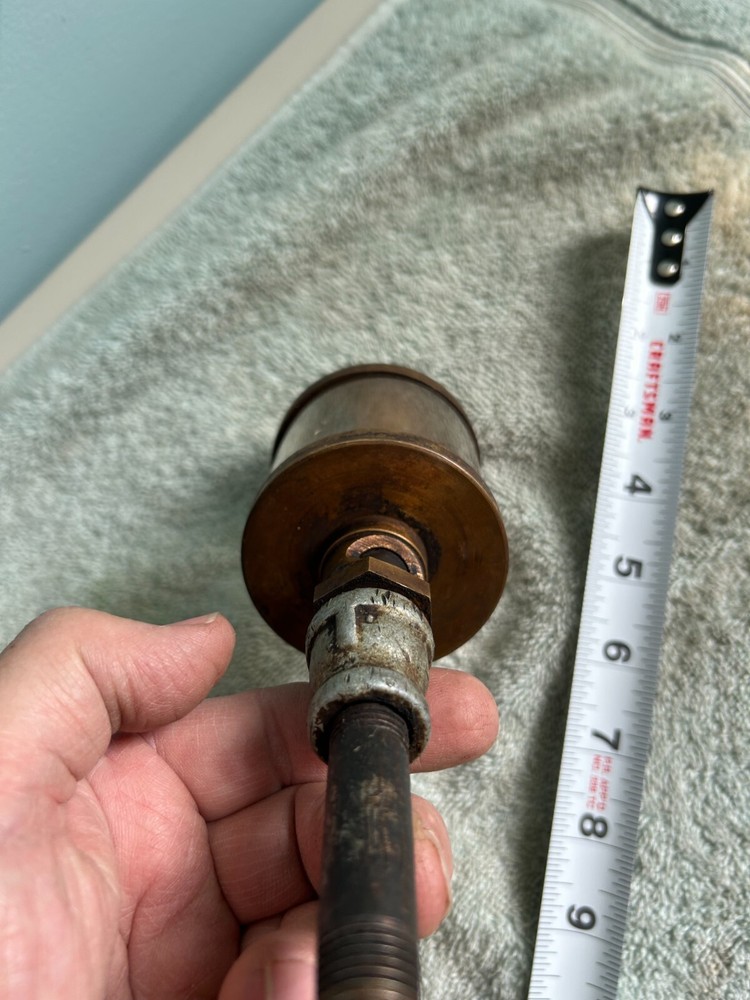 Antique No. 4 Brass Drip Oiler Unknown Brand