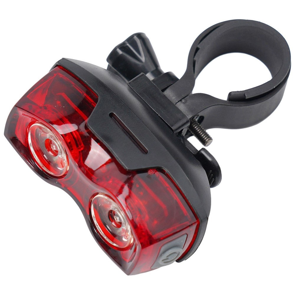 Lightweight and Reliable Bicycle Tail Light for Improved Visibility Red
