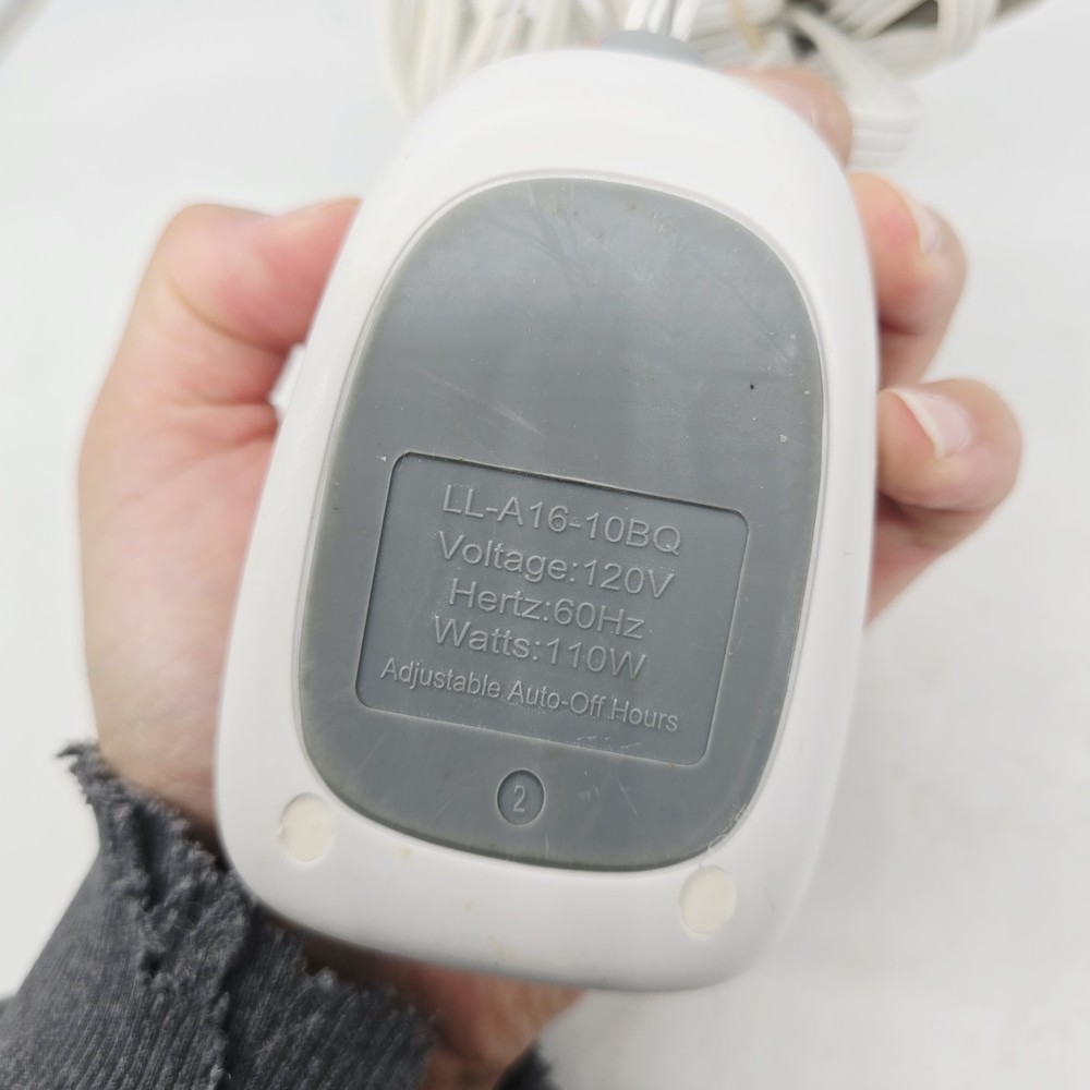Brookstone Heated Blanket Controller LL-A16-10BQ Adjustable Auto Off Plastic