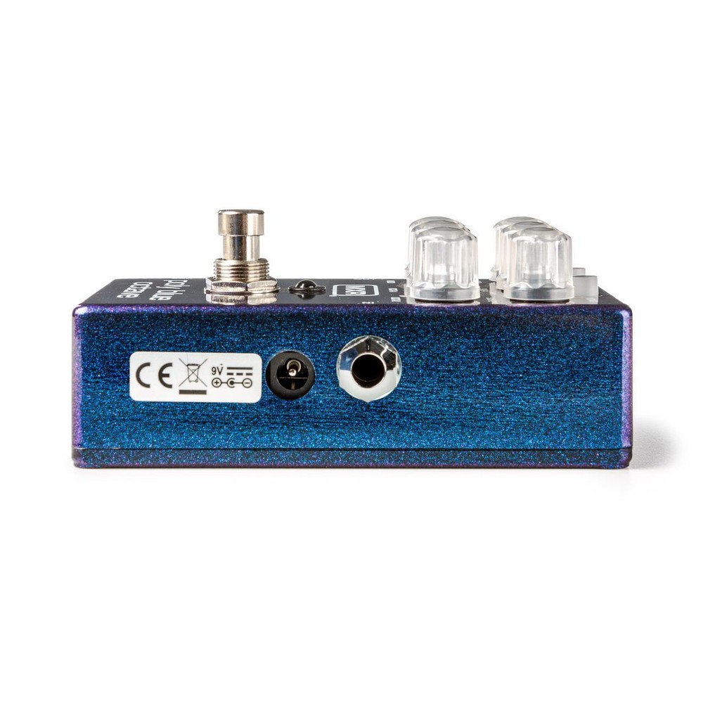MXR M-306 Poly Blue Octave pedal w/ ECB003 9v adapter