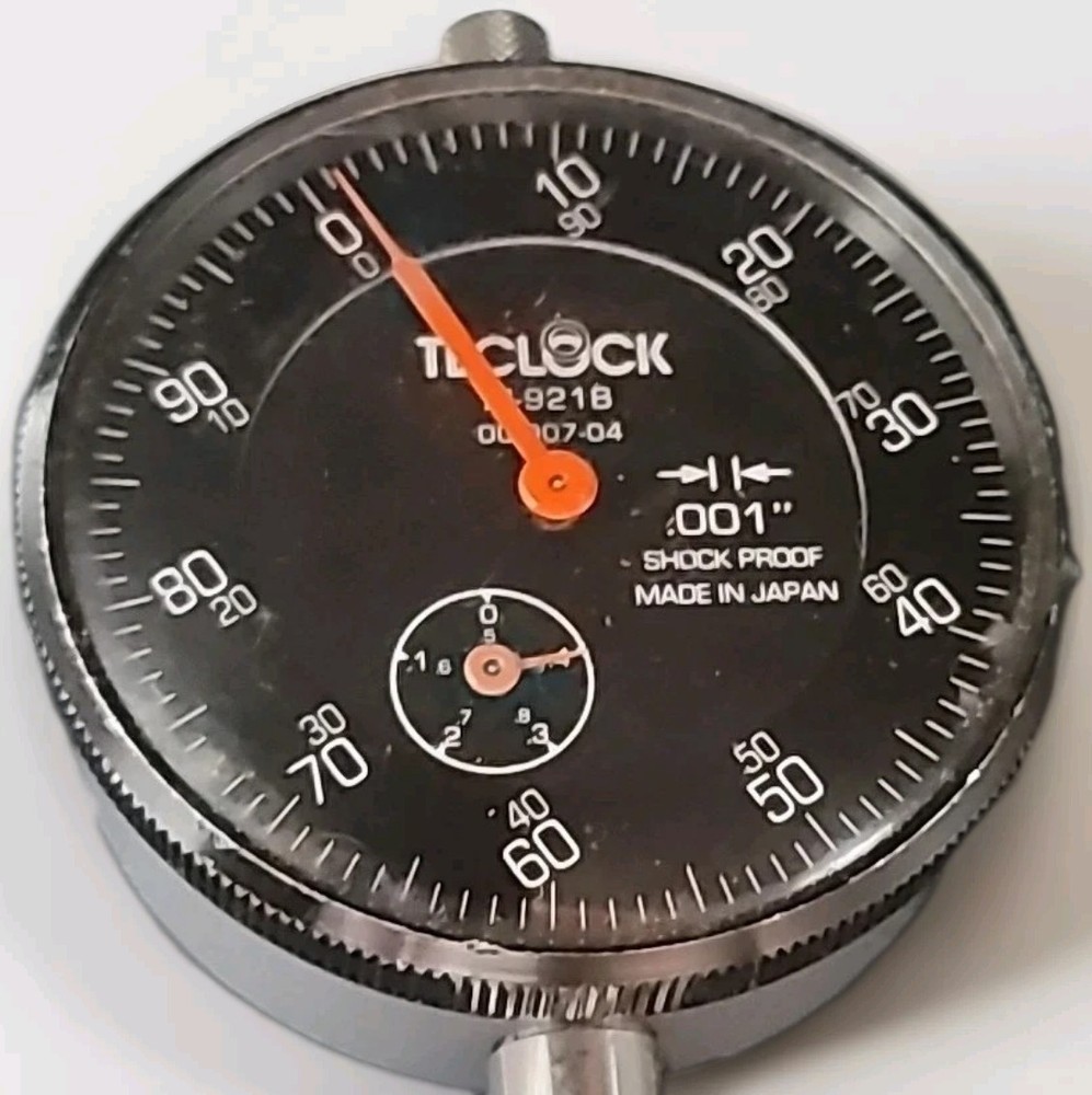 Teclock AI-921B Dial Drop Indicator 0-100 Reading .001"