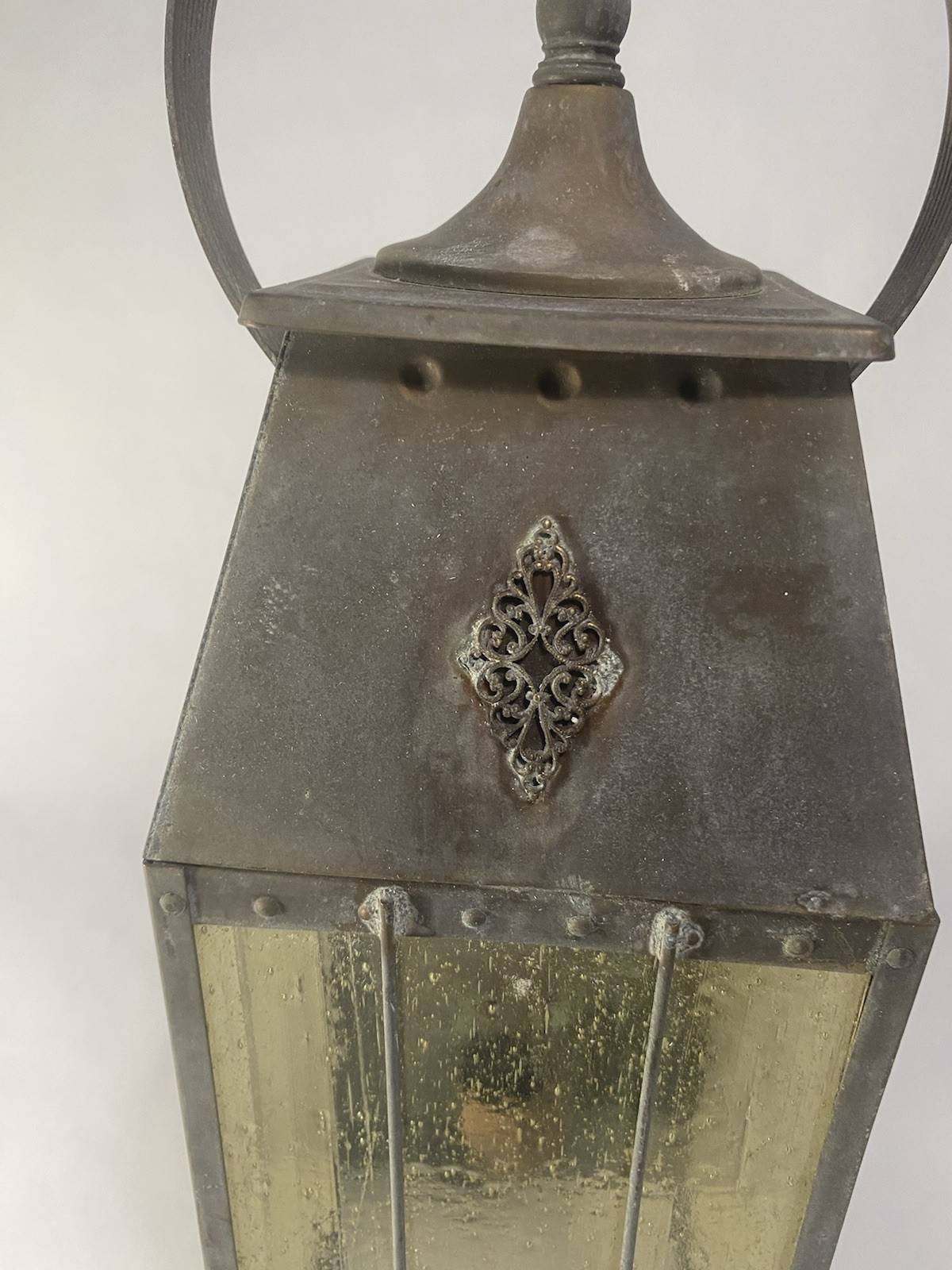 VTG Thomas Industries MOE LIGHT Wall Lantern Copper Patina Outdoor Rustic