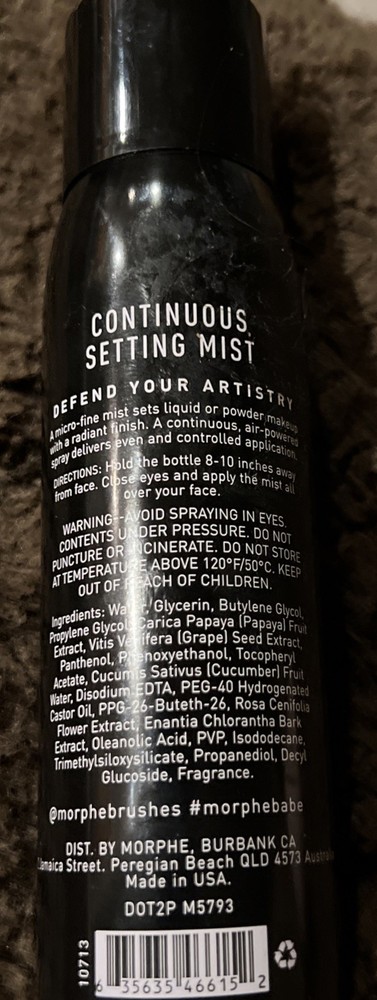 Continuous Setting Mist - Micro-Fine Makeup Setting Spray with a Natural Radi...