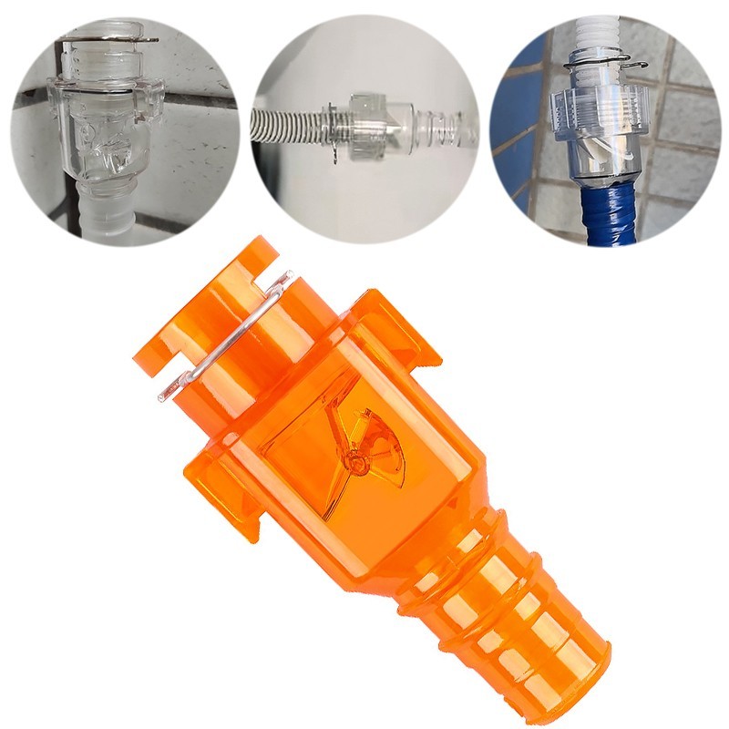 PVC One Way Check Valve for AC Drain Pipe with Easy Installation Design