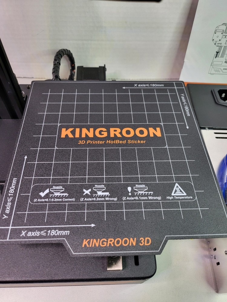 KINGROON KP3-FDM 3D Printer With Power Supply