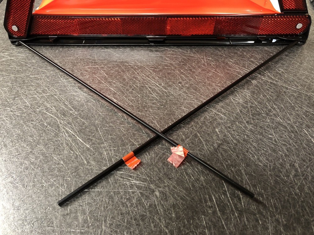 Vehicle Foldable Hazard Warning Triangle