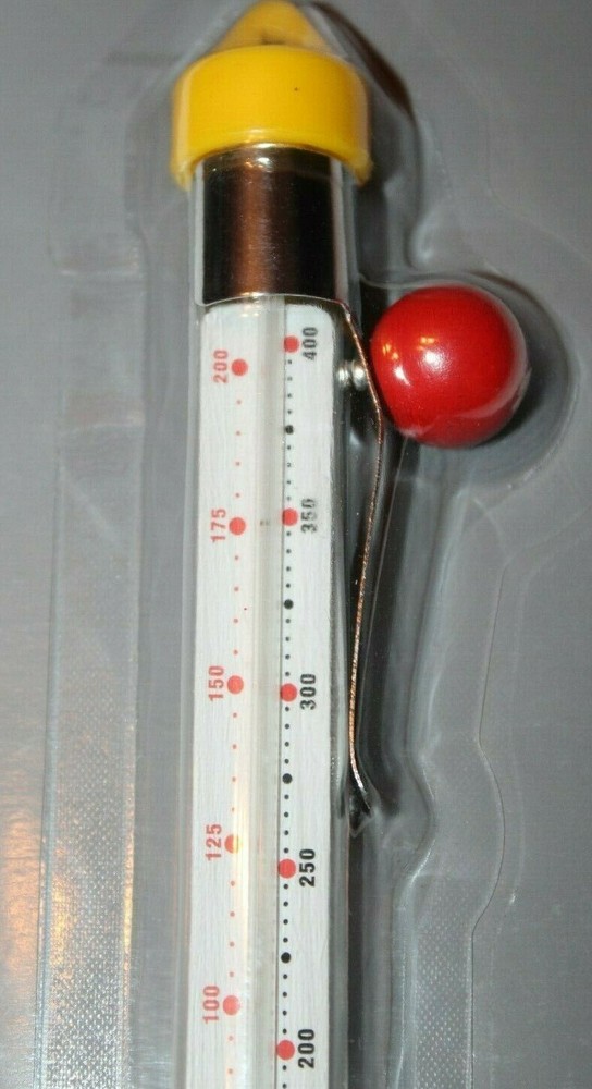 Essential Home Transparent Glass Candy Thermometer