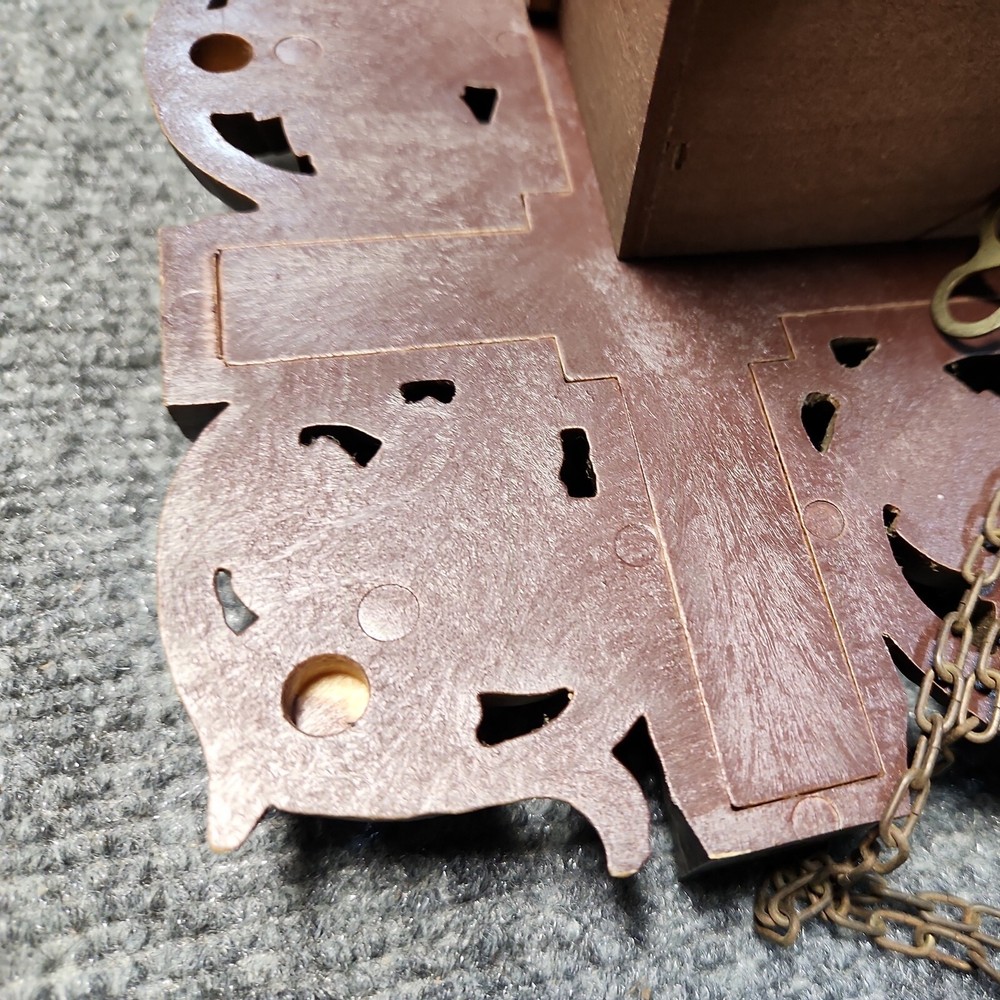 Vintage CUCKOO CLOCK Complete & Running German Made