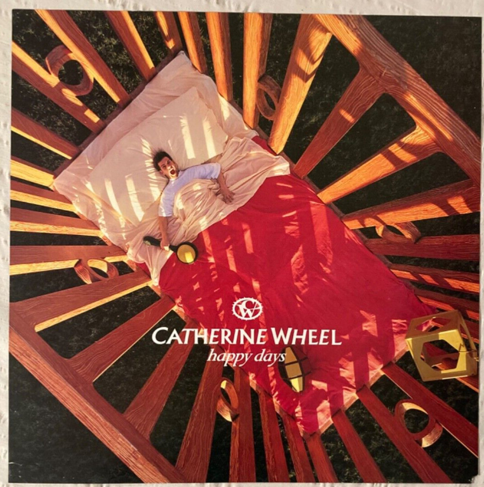 Catherine Wheel 1995 Two-Sided Promo Poster Happy Days