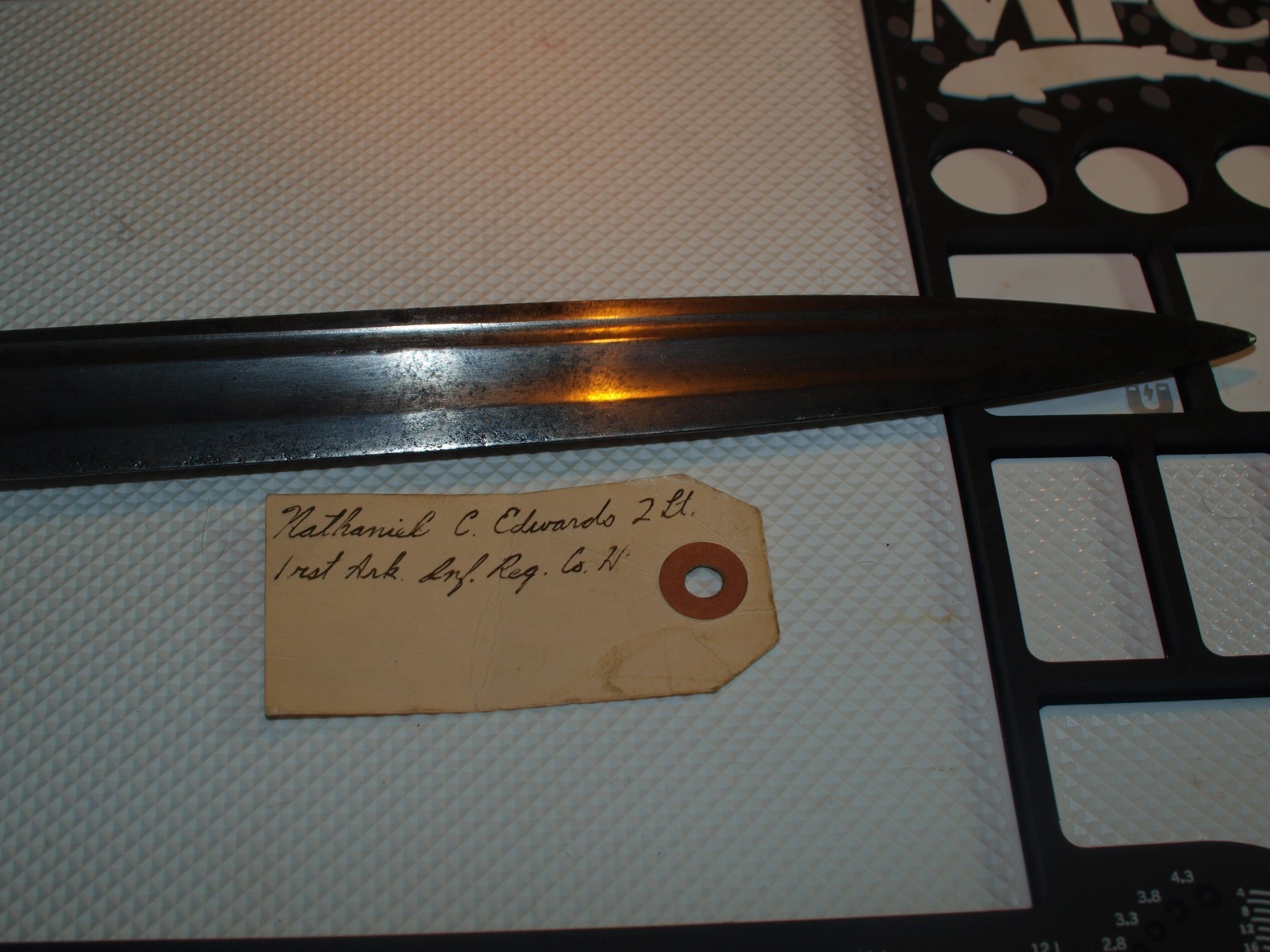 Confederate Attributed - Civil War Model 1850 Sword Klingenthal Coulaux & Cie