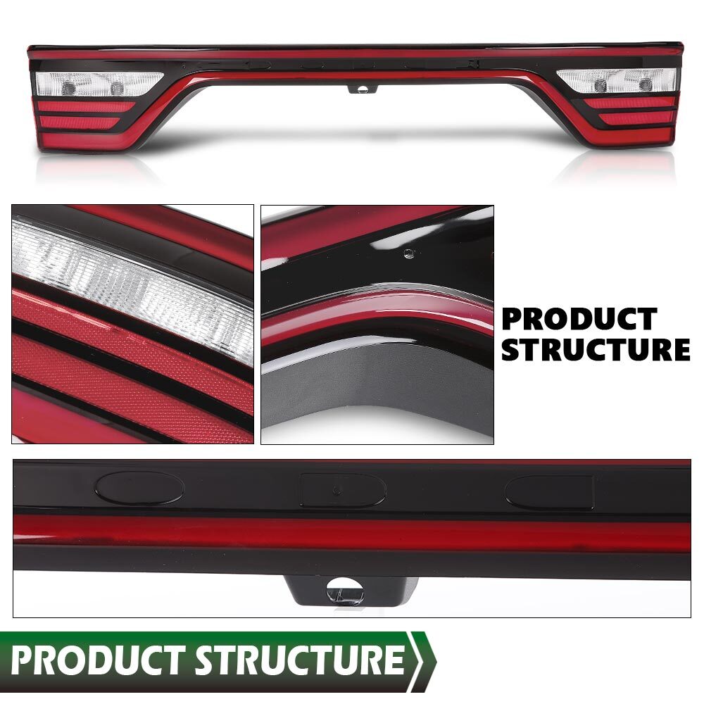 68453659AA Tail Light For 2014-2022 Dodge Durango Liftgate Lamp w/ Camera Hole