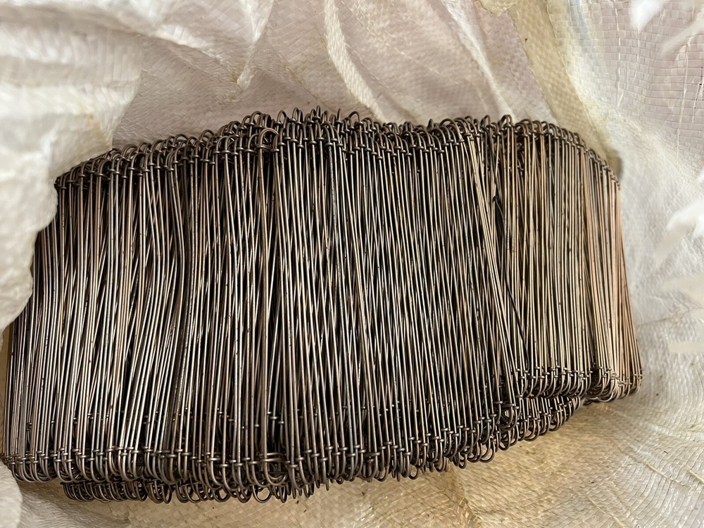 5.5" Copper Coated 18 Gauge Double Loop Wire Ties 5000/Bundle